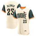 Baltimore Orioles #25 Pete Alonso Player Cream CONTON 2026 City Connect Limited Elite Home Game Stitched Jerseys