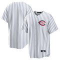 Cincinnati Reds Blank Player White CONTON Stripe Field of Dreams Game Home Stitched Jerseys