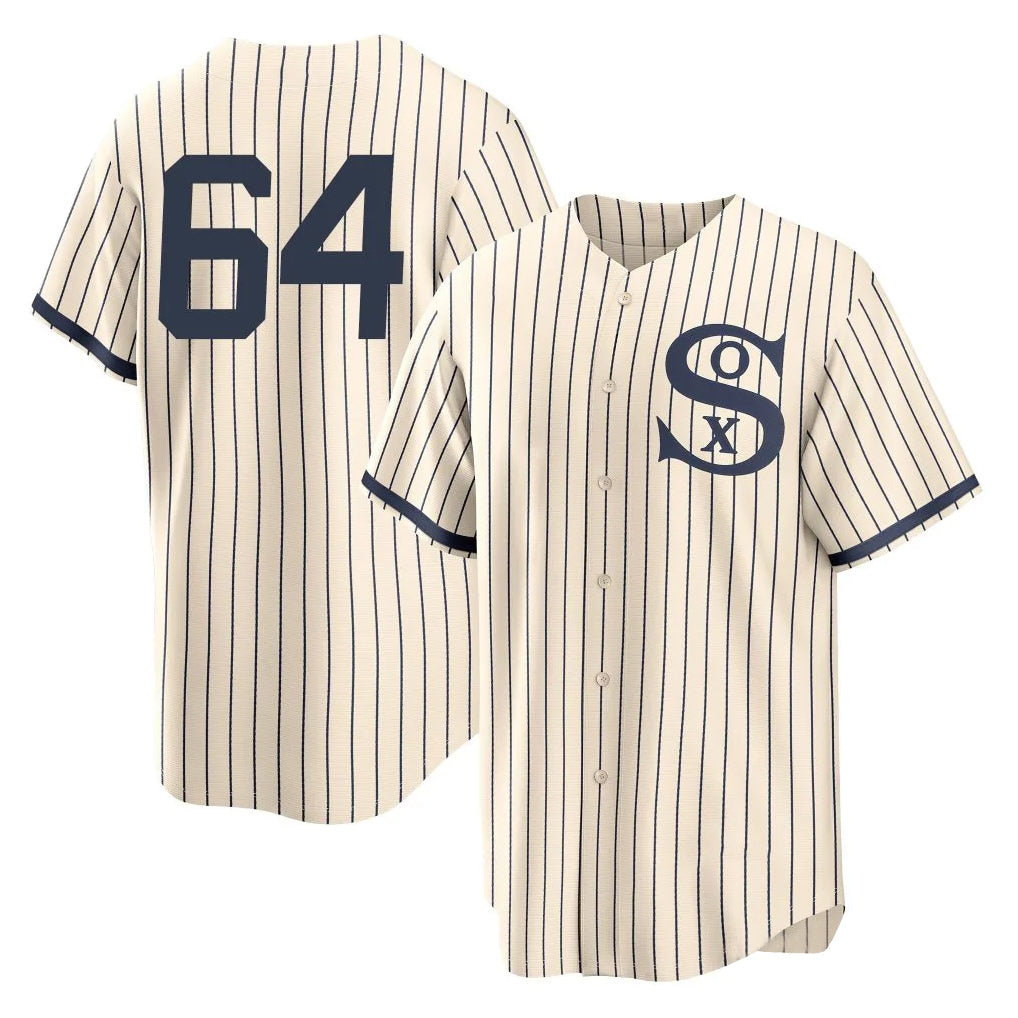 Chicago White Sox #64 Shane Smith Player Cream CONTON Field of Dreams Home Game Stitched Jerseys