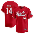 Cincinnati Reds #14 Pete Rose Player Red CONTON Home Limited Stitched Jerseys