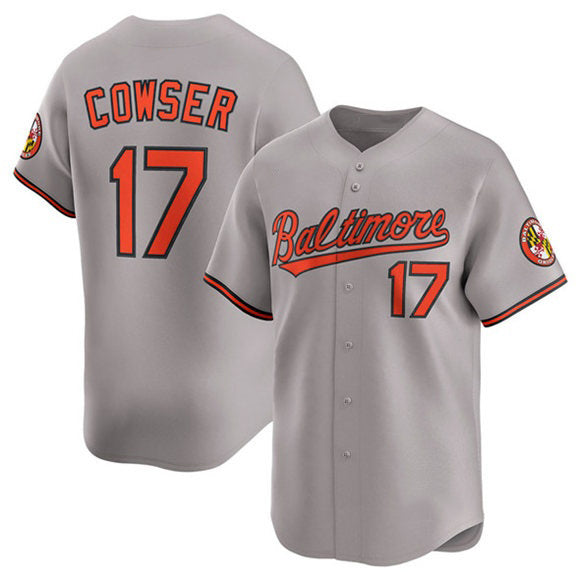 Baltimore Orioles #17 Colton Cowser Gray CONTON 2025 Limited Stitched Jersey