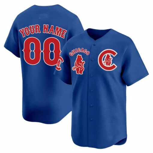 Custom Chicago Cubs Special Vapor Premier Limited Jersey V2 ¨C Royal CONTON