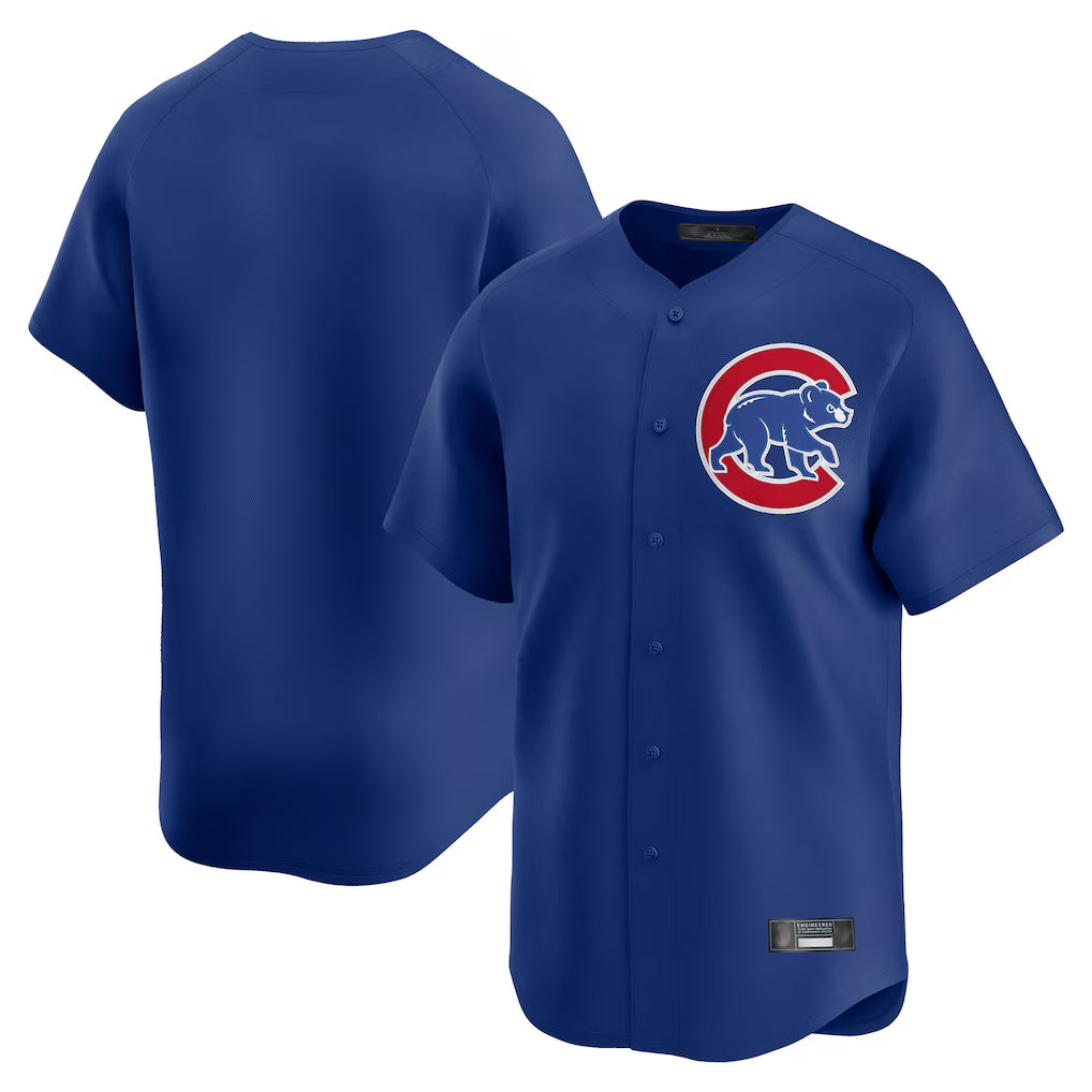 Chicago Cubs Royal CONTON Limited Home Game Blank Player Stitched Jerseys