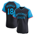 Chicago Cubs #18 Shota Imanaga Player Navy CONTON National League All-Star Limited Elite Game Home Stitched Jerseys