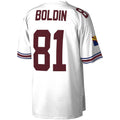 A.Cardinals #81 Anquan Boldin Mitchell & Ness White CONTON Legacy Replica Jersey