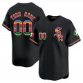 Custom Chicago White Sox Mexico Vapor Premier Limited Jersey V2- Black CONTON