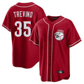 Cincinnati Reds #3 Ke'Bryan Hayes Player Red CONTON Game Home Stitched Jerseys