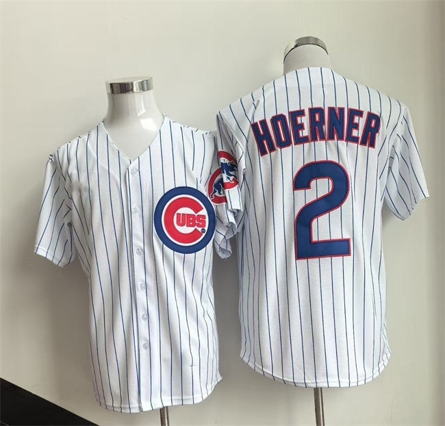 Chicago Cubs #2 Alex Bregman White CONTON Cool Base Stitched Jersey