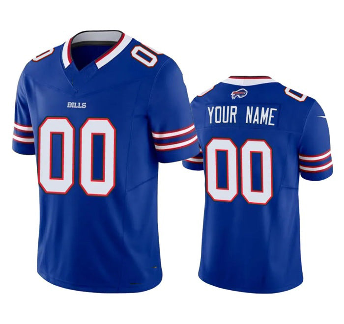 Custom B.Bills Active Player Blue CONTON 2023 F.U.S.E. Vapor Untouchable Limited Stitched Jersey