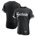 Chicago White Sox Blank Player Black CONTON City Connect Limited Elite Home Stitched Jerseys