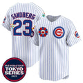 Chicago Cubs #23 Ryne Sandberg White CONTON 2025 Tokyo Series Limited Stitched Jersey