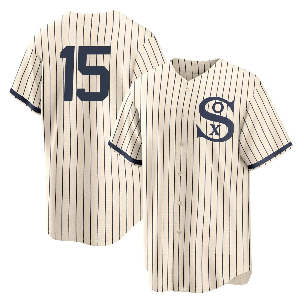 Chicago White Sox #15 Sean Newcomb Player Cream CONTON Field of Dreams Home Game Stitched Jerseys