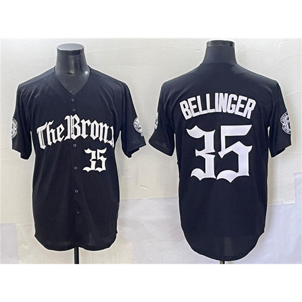 New York Yankees #35 Cody Bellinger Black CONTON 'Gothic Legacy Edition' Vapor Premier Limited Stitched Jersey