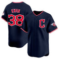 Cleveland Guardians #38 Steven Kwan Navy CONTON 2025 Alternate Limited Stitched Jersey
