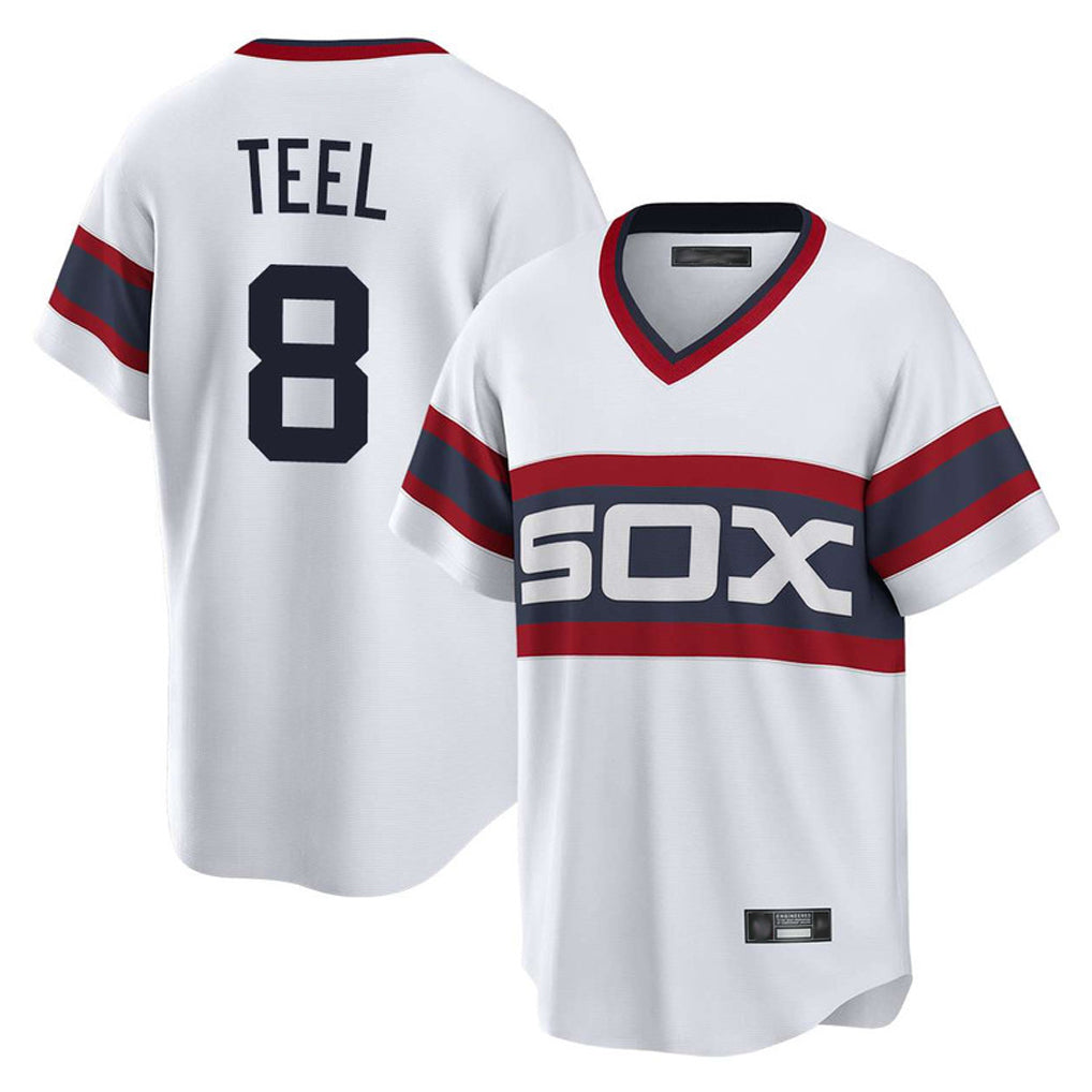 Chicago White Sox #8 Kyle Teel Player White CONTON T-shirt Home Game Stitched Jerseys