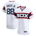 Chicago White Sox #88 Luis Robert Jr Player White CONTON T-shirt Limited Elite Home Stitched Jerseys