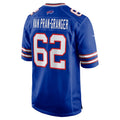 B.Bills #62 Sedrick Van Pran-Granger Royal CONTON Game Jersey