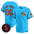 Custom Baltimore Orioles Robinson Patch Vapor Premier Limited Jersey V3 ¨C Blue CONTON