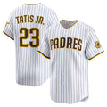 San Diego Padres #23 Fernando Tatis Jr. White CONTON Home Limited Player Jersey