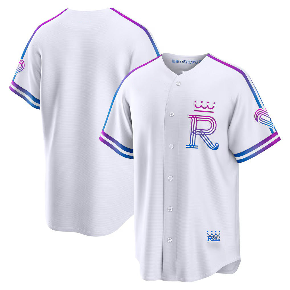 Kansas City Royals White CONTON 2026 City Connect Stadium Jersey