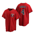Minnesota Twins #4 Carlos Correa Red CONTON Cool Base Stitched Jersey