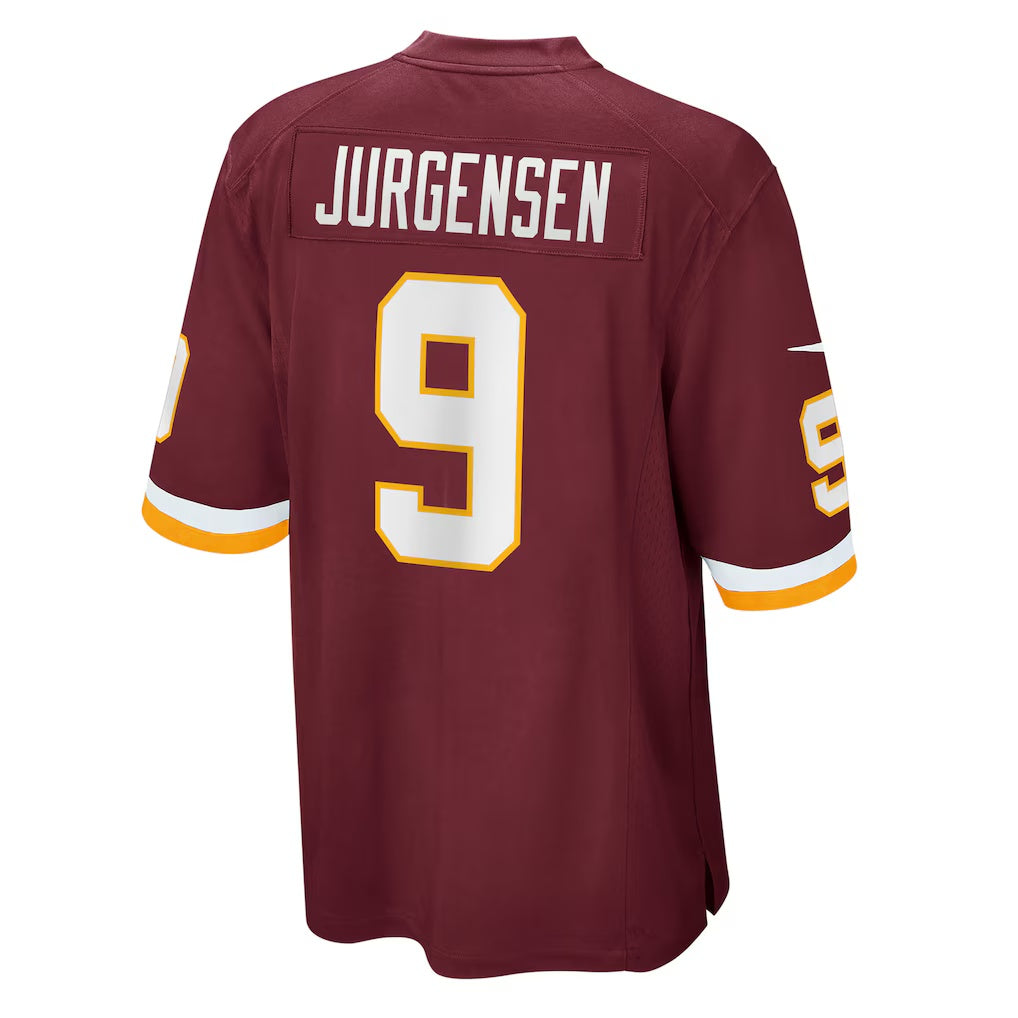 W.Football Team #9 Sonny Jurgensen Burgundy CONTON Retired Player Jersey