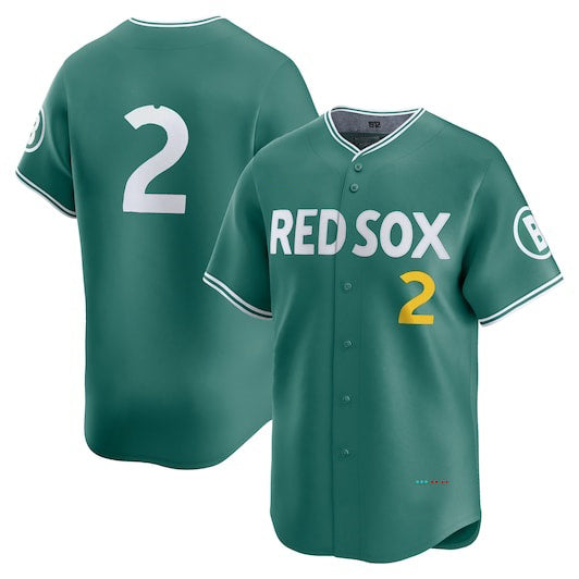 Boston Red Sox #2 Alex Bregman Green CONTON 2025 City Connect Limited Stitched Jersey