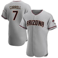 Arizona Diamondbacks #7 Corbin Carroll Player Gray CONTON Road Limited Elite Home Game Stitched Jerseys