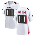 Custom A.Falcons White CONTON Game Jersey