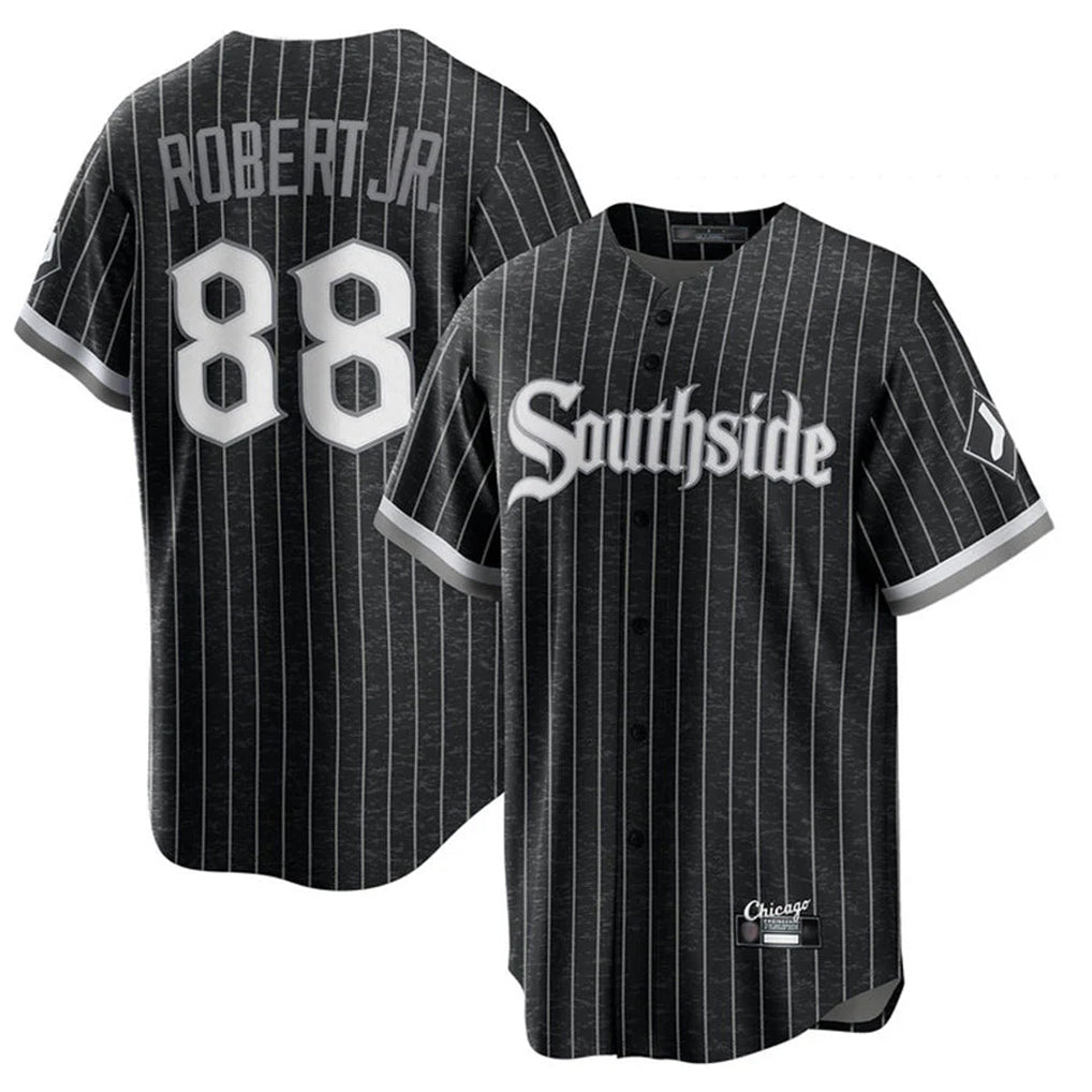 Chicago White Sox #88 Luis Robert Jr Player Black CONTON City Connect Home Game Stitched Jerseys