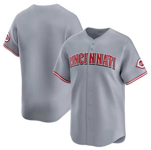 Cincinnati Reds Blank Gray CONTON Away Limited Stitched Jersey