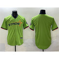Houston Astros Blank Green CONTON 2025 City Connect Limited Stitched Jersey