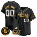 Custom Atlanta Braves Atliens Vapor Premier Limited Jersey ¨C Black CONTON