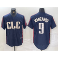Cleveland Guardians #9 Kyle Manzardo Navy CONTON 2024 City Connect Limited Stitched Jersey
