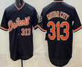 Detroit Tigers #313 Motor City Navy CONTON Limited Jersey