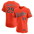 Baltimore Orioles #29 Samuel Basallo Player Orange CONTON Limited Elite Home Game Stitched Jerseys