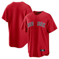 Boston Red Sox Blank Player Red CONTON Home Game Stitched Jerseys