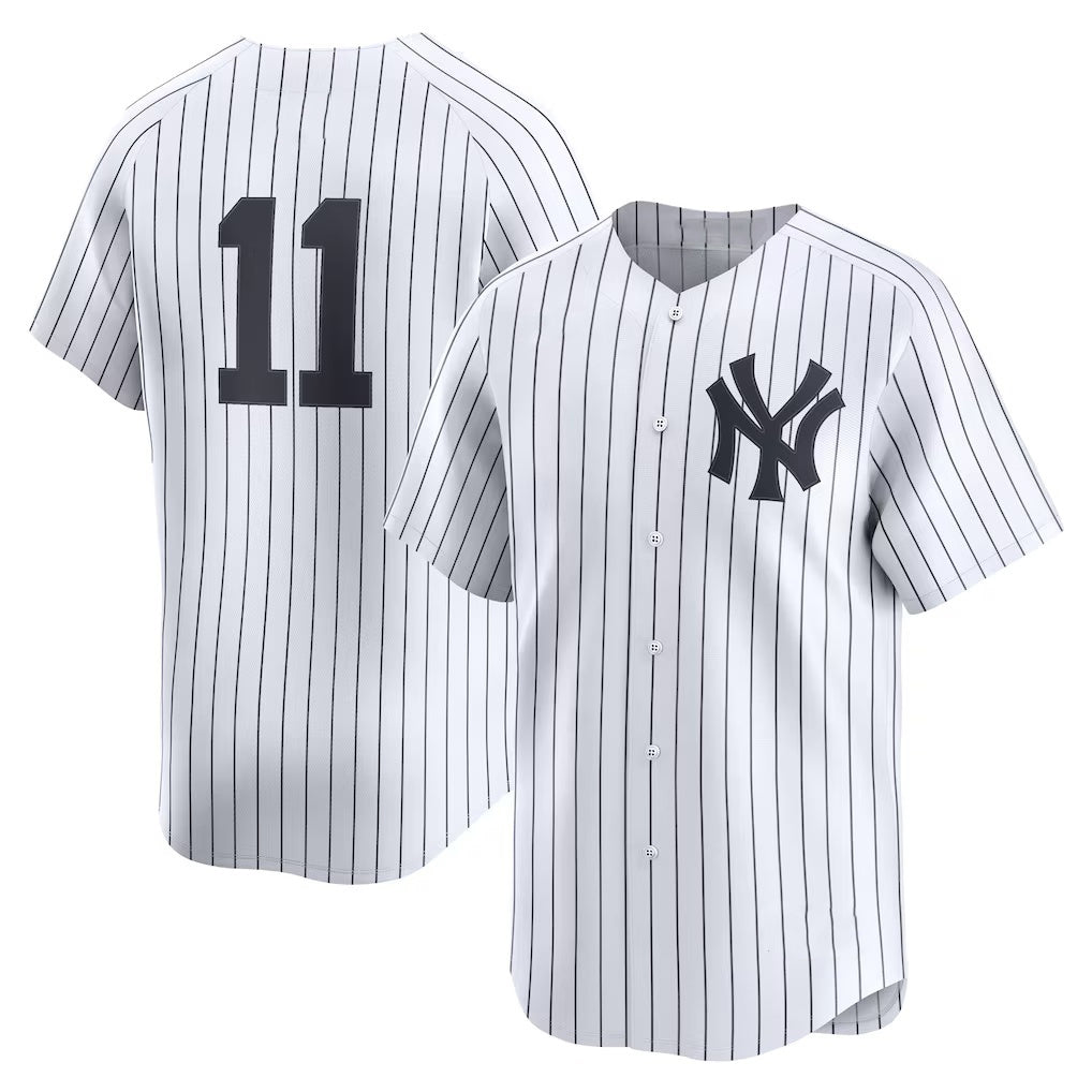New York Yankees #11 Anthony Volpe White CONTON Home Limited Player Jersey
