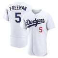 Los Angeles Dodgers #5 Freddie Freeman Player Gold White CONTON 2026 Collection Stadium Limited Elite Stitched Jerseys