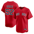 Boston Red Sox #52 Wilyer Abreu Player Red CONTON Limited Home Game Stitched Jerseys1