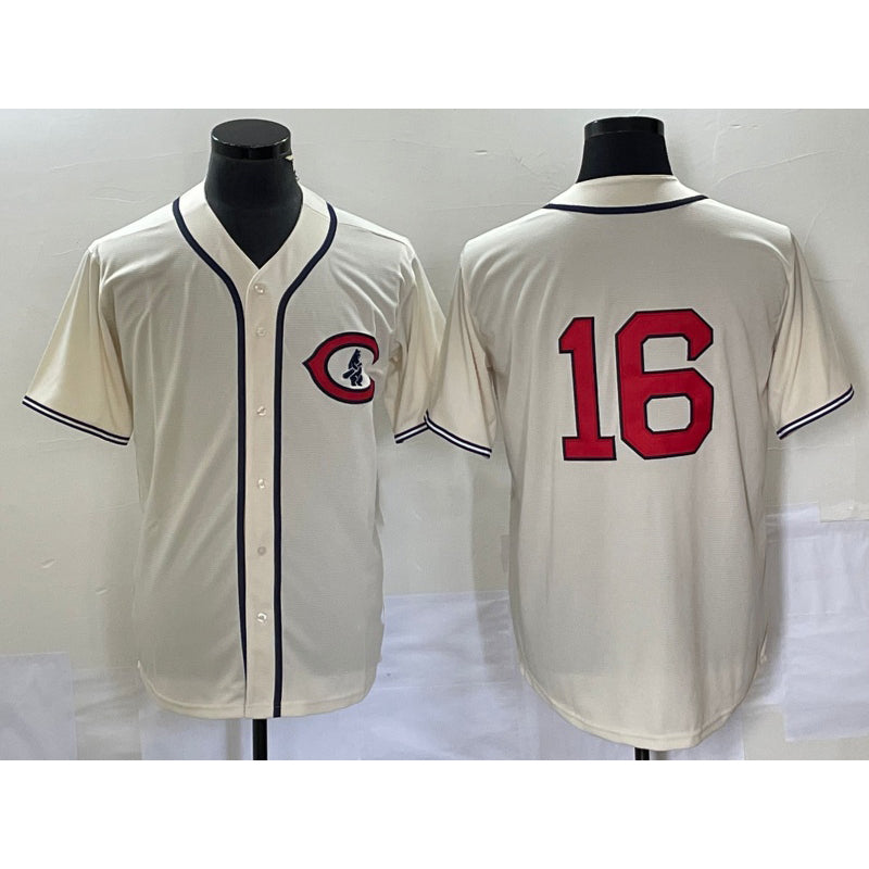 Chicago Cubs #16 Patrick Wisdom 2022 Cream CONTON Field of Dreams Cool Base Stitched Jersey