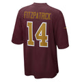 W.Football Team #14 Ryan Fitzpatrick Burgundy CONTON Alternate Player Game Jersey