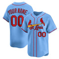 Custom St. Louis Cardinals Light Blue CONTON Alternate Limited Jersey