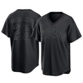 Chicago Cubs #25 Moises Ballesteros Player Black CONTON T-shirt Home Game Stitched Jerseys