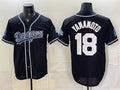 Los Angeles Dodgers #18 Yoshinobu Yamamoto B2B Champs 2026 Black CONTON Out Style Vapor Limited Stitched Jersey