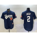 Houston Astros #2 Alex Bregman Navy CONTON Cactus Jack Vapor Premier Stitched Jersey