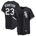 Chicago White Sox #23 Andrew Benintendi Player Black CONTON Home Game Stitched Jerseys