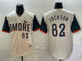 Baltimore Orioles #82 Jeremiah Jackson Natural CONTON 2026 City Connect Stadium Stitched Jersey