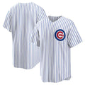 Chicago Cubs White CONTON Home Replica Team Jersey