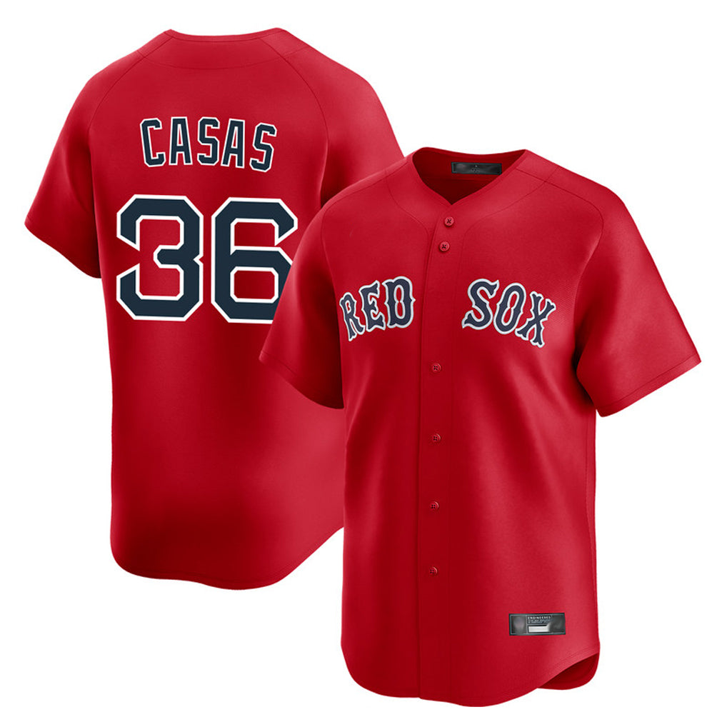 Boston Red Sox #36 Triston Casas Player Red CONTON Limited Home Game Stitched Jerseys1